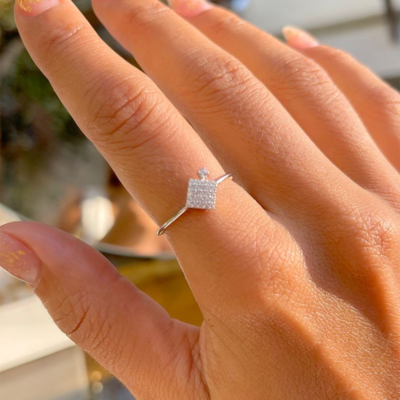 Anel-Quadrado-Zirconia-Branca-Prata-925