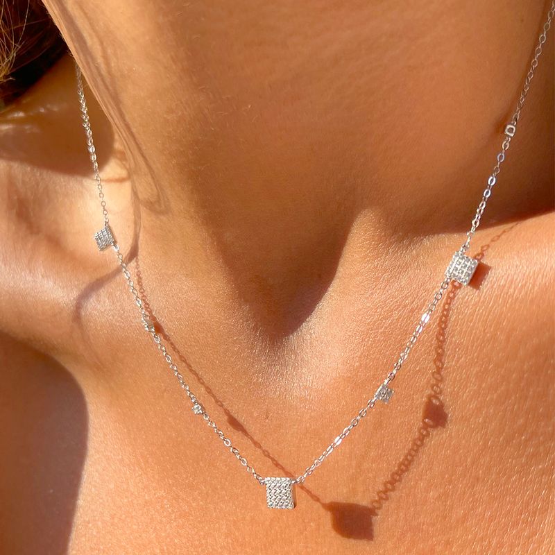 Colar-Quadrados-Zirconia-Branca-Prata-925
