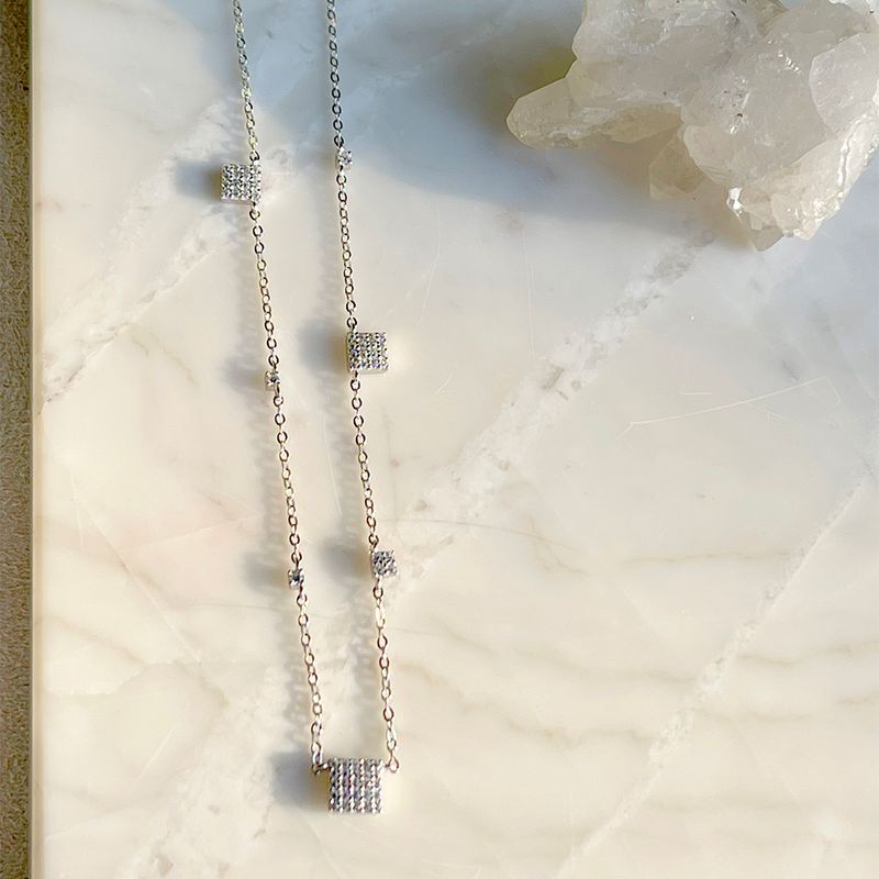 Colar-Quadrados-Zirconia-Branca-Prata-925
