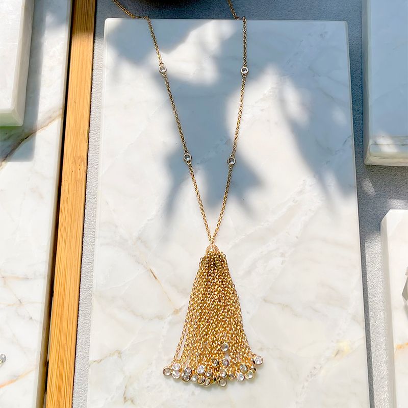 Colar-Chuveirinho-Zirconia-Branca-Banho-de-Ouro-18K