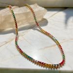 Colar-Cristal-Rubi-Riveira-Bolinhas-Banho-de-Ouro-18K