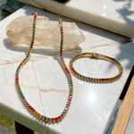 Colar-Cristal-Rubi-Riveira-Bolinhas-Banho-de-Ouro-18K