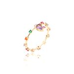 Anel-Cravejado-Gota-Retangulo-Cristal-Esmeralda-Banho-de-Ouro-18K