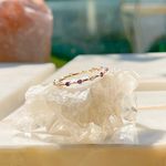 Anel-Cravejado-Trio-Cristal-Turmalina-Rosa-Banho-de-Ouro-18K
