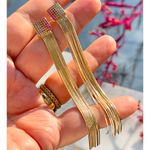 Brinco-Franja-Zirconia-Colorida-Banho-de-Ouro-18K