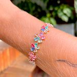 Pulseira-Cristal-Ametista-Flores-Banho-de-Ouro-18K