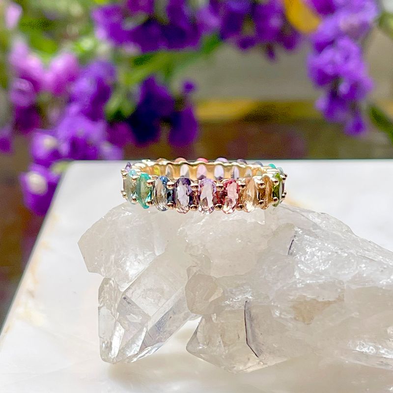 Anel-Cristal-Topazio-Azul-Alianca-Inteira-Ovais-Banho-de-Ouro-18K