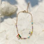 Pulseira-Nano-Turquesa-Formas-Banho-de-Ouro-18K