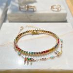 Pulseira-Nano-Turquesa-Formas-Banho-de-Ouro-18K
