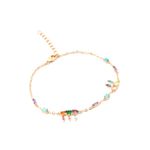 Pulseira-Nano-Turquesa-Formas-Banho-de-Ouro-18K