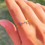Anel-Cravejado-Formas-Nano-Turquesa-Banho-de-Ouro-18K