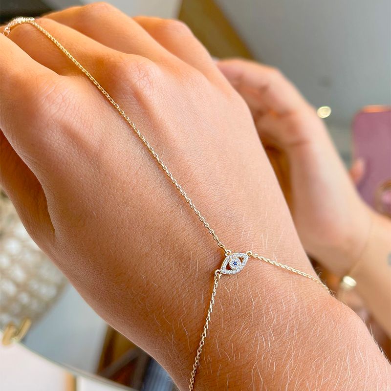 Pulseira-Trevila-Olho-Zirconias-Banho-de-Ouro-18K