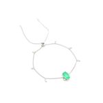 Pulseira-Fusion-Esmeralda-Oval-Prata-925