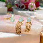 Brinco-Gota-Corrente-Fusion-Turmalina-Light-Banho-de-Ouro-18K