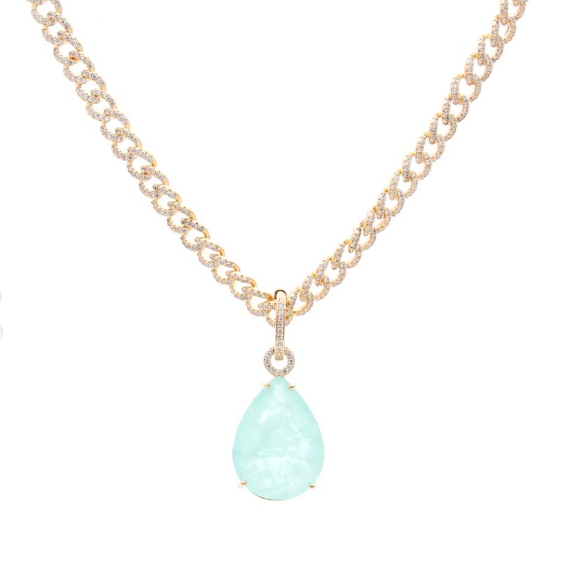 Colar-Gota-Fusion-Turmalina-Light-Banho-de-Ouro-18K-