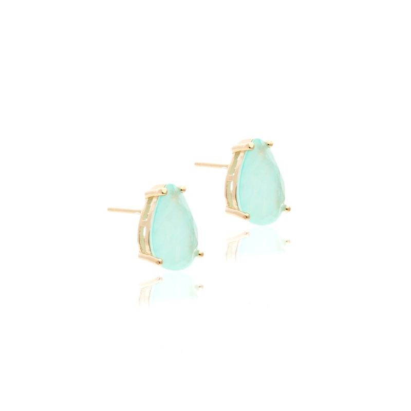 Brinco-Fusion-Turmalina-Light-Gota-Banho-de-Ouro-18K
