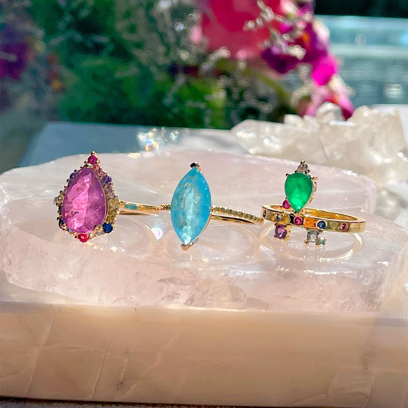 Anel-Gota-Coroa-Fusion-Esmeralda-Banho-de-Ouro-18K