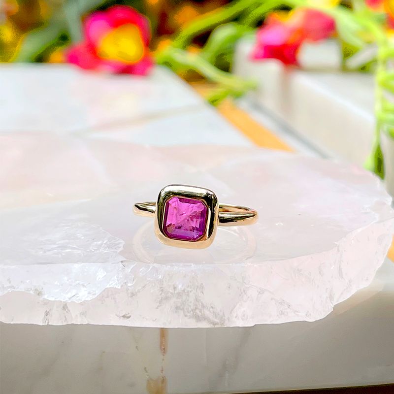 Anel-Fusion-Ametista-Quadrado-Banho-de-Ouro-18K