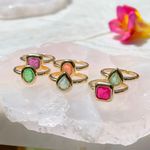Anel-Quadrado-Fusion-Turmalina-Rosa-Banho-de-Ouro-18K