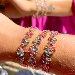Pulseira-Cristal-Ametista-Flores-Banho-de-Ouro-18K