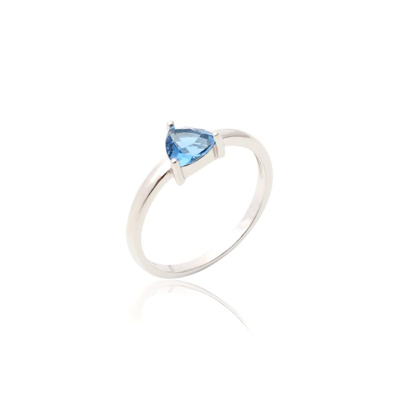 Anel-Cristal-London-Blue-Triangular-Prata-925