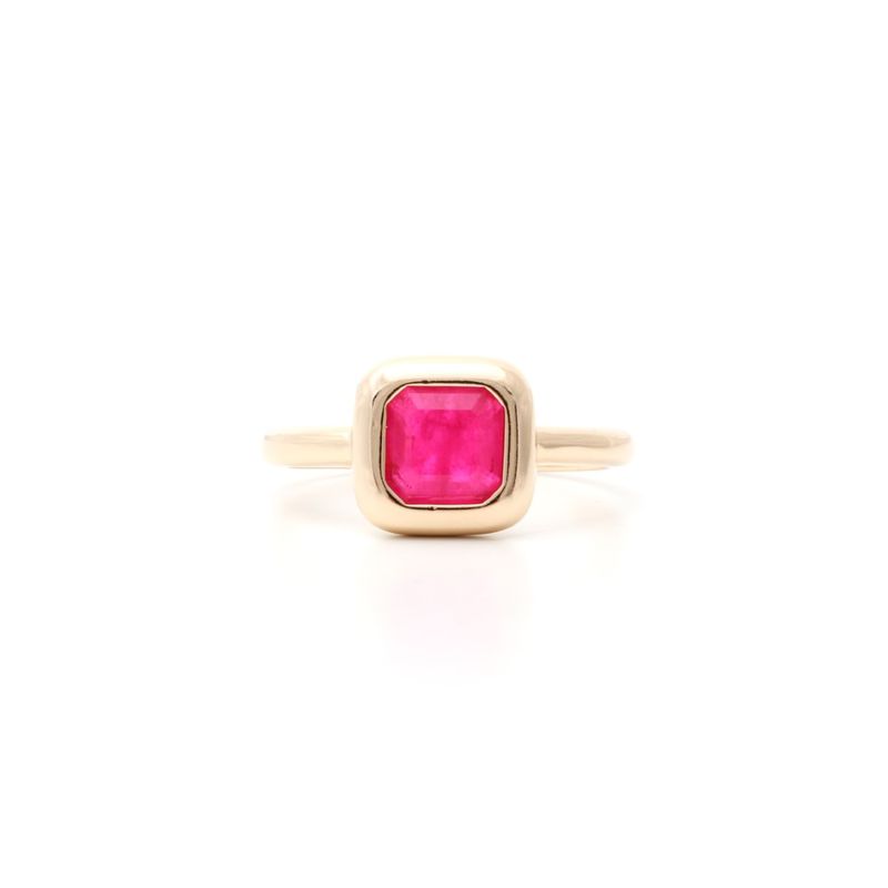 Anel-Quadrado-Fusion-Turmalina-Rosa-Banho-de-Ouro-18K