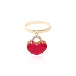 Anel-Coracao-Pendurado-Fusion-Turmalina-Rosa-Banho-de-Ouro-18K
