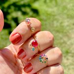 Anel-Coracao-Cheio-Fusion-Turmalina-Rosa-Banho-de-Ouro-18K