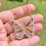 Colar-Cristal-Ametista-Borboleta-Vazada-Banho-de-Ouro-18K-