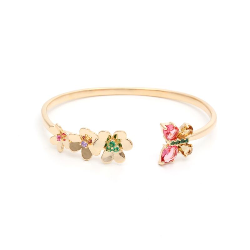 Bracelete-Cristal-Topazio-Fume-Jardim-Banho-de-Ouro-18K