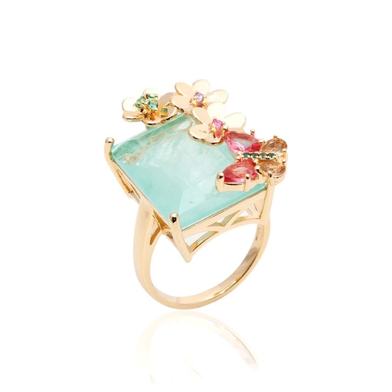 Anel-Jardim-Retangulo-Fusion-Turmalina-Light-Banho-de-Ouro-18K