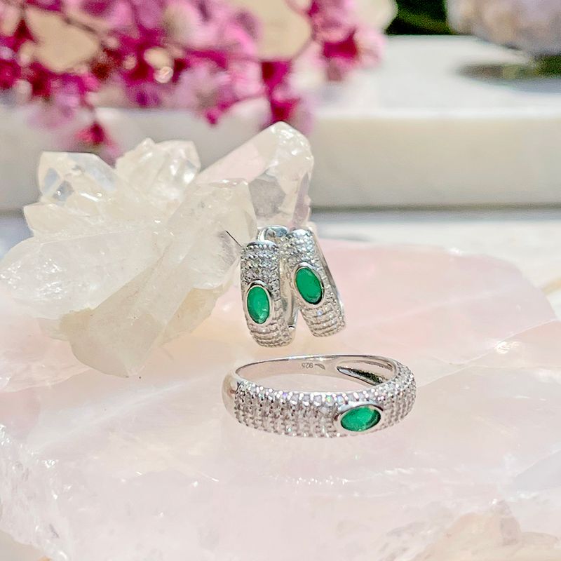 Anel-Fusion-Esmeralda-Oval-Com-Cravacao-Pave-Prata-925