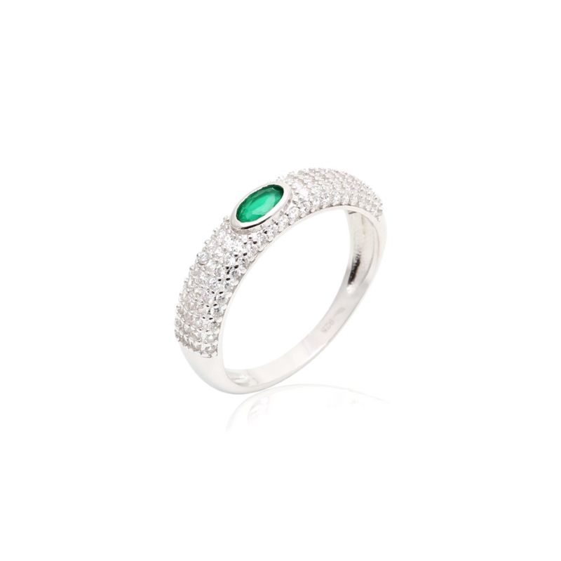 Anel-Fusion-Esmeralda-Oval-Com-Cravacao-Pave-Prata-925