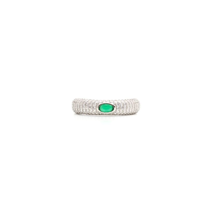 Anel-Fusion-Esmeralda-Oval-Com-Cravacao-Pave-Prata-925