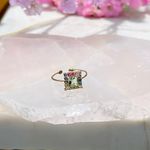 Anel-Cristal-Ametista-Verde-Quadrado-Cravejado-em-Garras-Banho-de-Ouro-18K