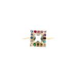 Anel-Cristal-Ametista-Verde-Quadrado-Cravejado-em-Garras-Banho-de-Ouro-18K