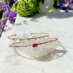 Bracelete-Zirconia-Colorida-Cravacao-em-Garras-Banho-de-Ouro-18K