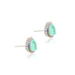Brinco-Fusion-Esmeralda-Colombiana-Gota-Com-Cravacao-em-Garras-Prata-925