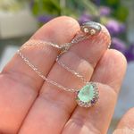 Pulseira-Fusion-Esmeralda-Colombiana-Gota-Com-Cravacao-Em-Garras-Prata-925-