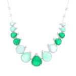 Colar-Fusion-Esmeralda-Gotas-com-Cravacao-de-Garra-Prata-925