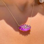 Colar-Fusion-Ametista-Olho-Mistico-Cravacao-em-Garras-Banho-de-Ouro-18K-