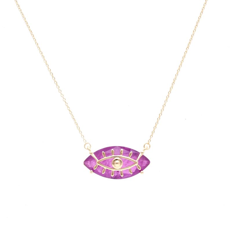 Colar-Fusion-Ametista-Olho-Mistico-Cravacao-em-Garras-Banho-de-Ouro-18K-