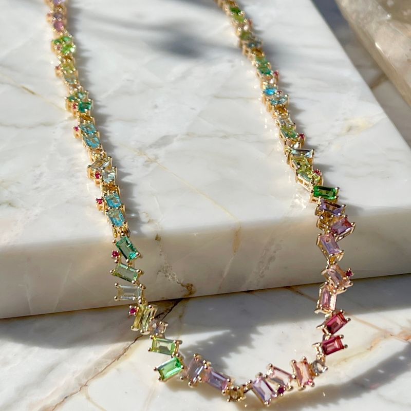 Colar-Cristal-Turmalina-Rosa-Inteiro-Retangulos-Cravacao-Em-Garras-Semijoia