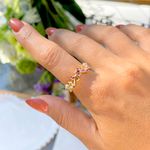 Anel-Cristal-Turmalina-Rosa-Retangulos-Cravacao-em-Garras-Banho-de-Ouro-18K-