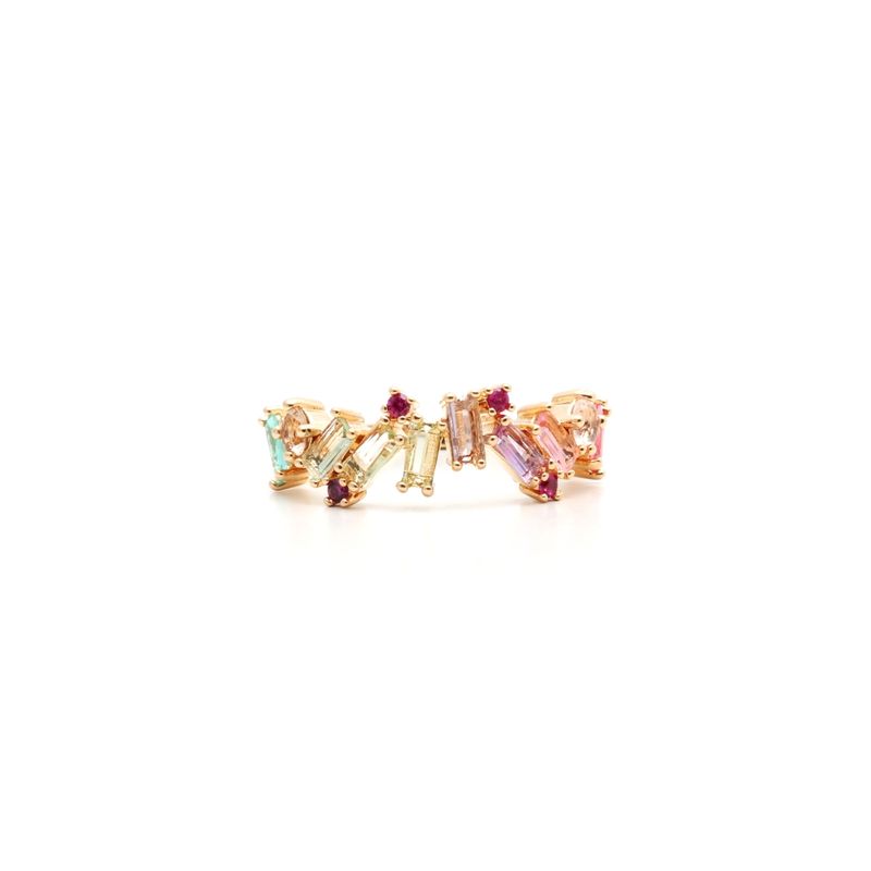 Anel-Cristal-Turmalina-Rosa-Retangulos-Cravacao-em-Garras-Banho-de-Ouro-18K-