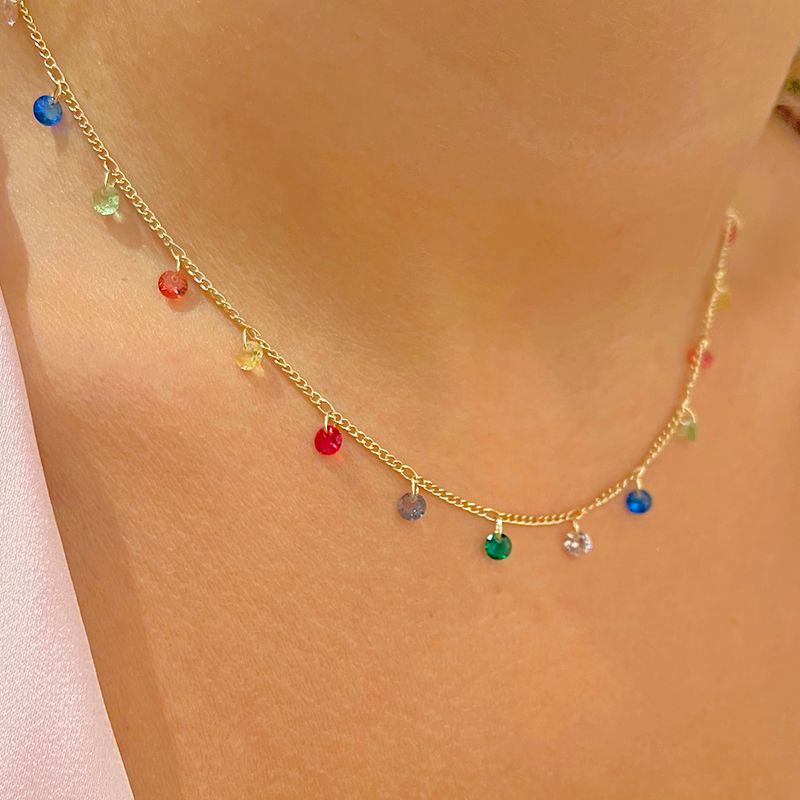 Colar-Cristal-Ametista-Pedrinhas-Banho-de-Ouro-18K