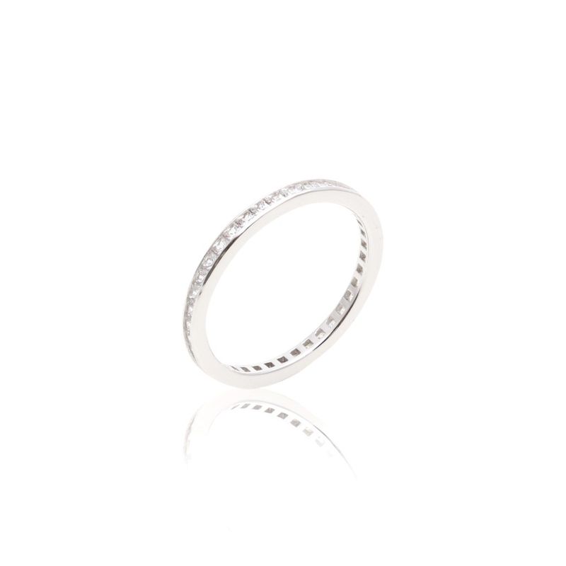 Anel-Zirconia-Branca-Quadradinhos-Trilho-Prata-925