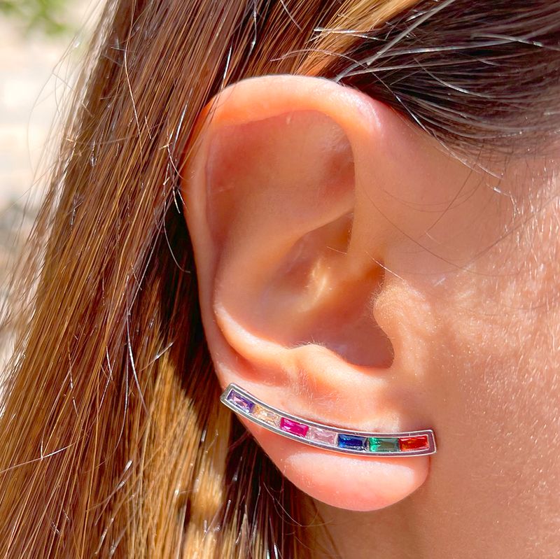 Brinco-Cristal-Podange-Retangulos-com-Franja-Banho-de-Diamante-