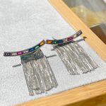 Brinco-Cristal-Podange-Retangulos-com-Franja-Banho-de-Diamante-