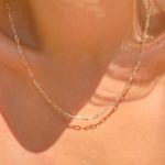 Colar-Liso-Elos-Retangulos-Pequenos-Banho-de-Ouro-18K